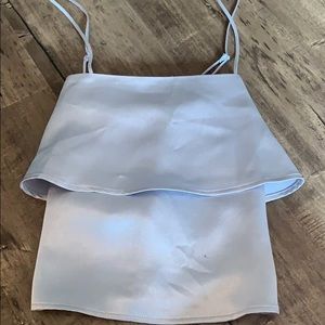 Silver blouse